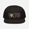 Load image into Gallery viewer, Volted Gold n Purp Snapback