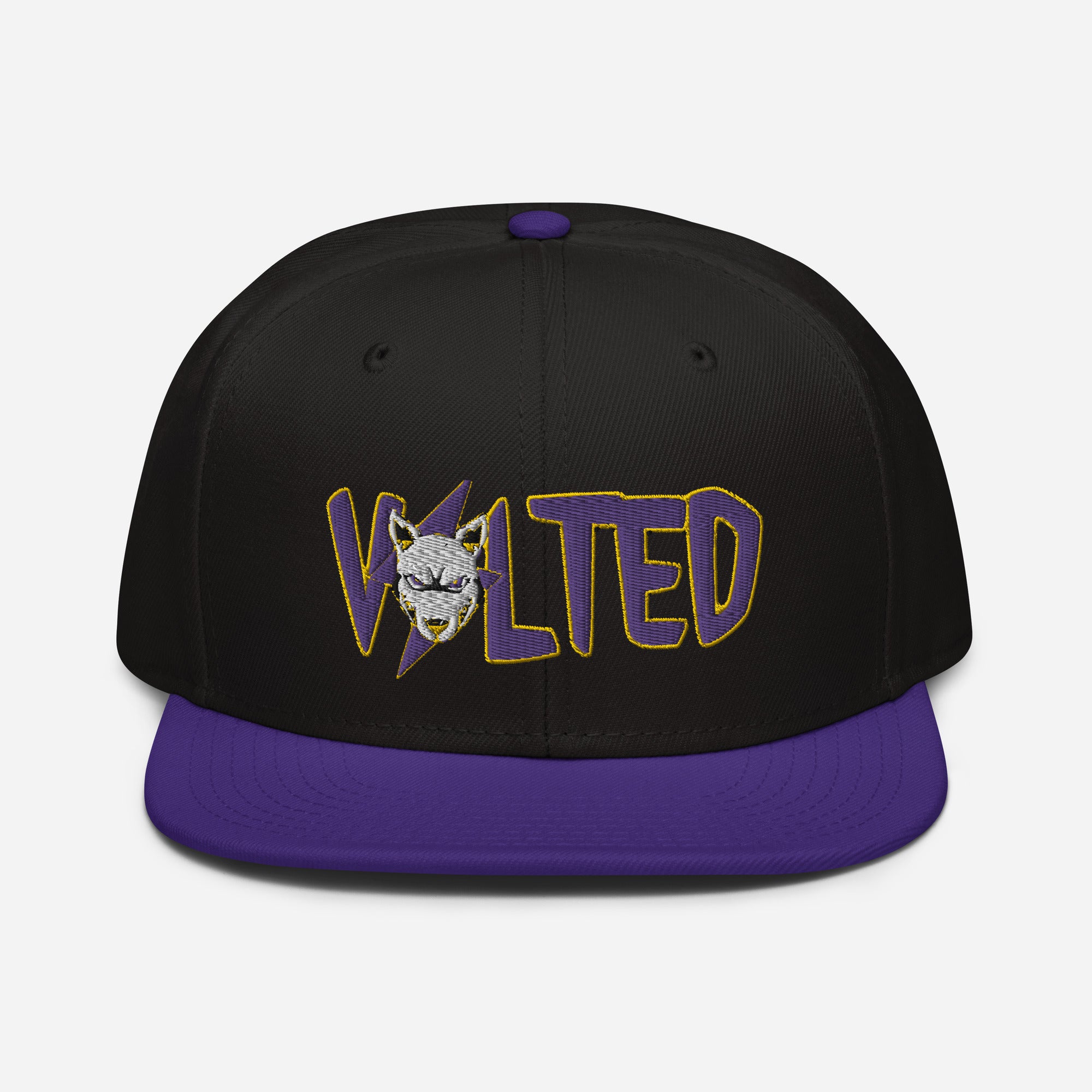 Volted Gold n Purp Snapback